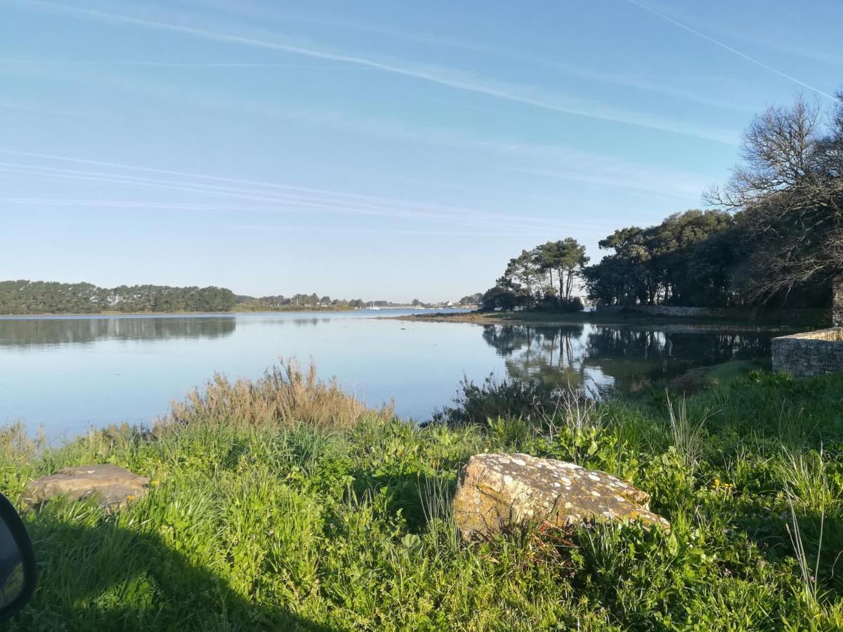 Вилла Maison De Pecheur Vue Golfe Le Hezo Экстерьер фото